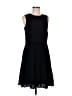 H&M Solid Black Cocktail Dress Size 6 - photo 1
