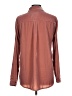 Mystree 100% Polyester Metallic Brown Long Sleeve Blouse Size L - photo 2