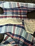 Specialty Baby 100% Cotton Plaid Blue Short Sleeve Button-Down Shirt 9-12 MO / 12 MO - photo 3