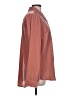 Mystree 100% Polyester Metallic Brown Long Sleeve Blouse Size L - photo 4