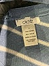 Cache 100% Rayon Stripes Blue Pullover Sweater Size S - photo 7