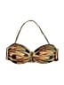 ViX Animal Print Brown Swimsuit Top Size S - photo 1