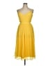 Ali & Jay 100% Polyester Yellow Cocktail Dress Size XL - photo 1