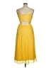 Ali & Jay 100% Polyester Yellow Cocktail Dress Size XL - photo 2