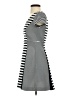 Unbranded Stripes Black Casual Dress Size XS (estimated) - photo 5