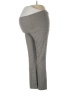 Hatch Houndstooth Gray Dress Pants Size Lg Maternity (3) - photo 1