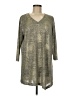 Caroline Rose Gray Casual Dress Size M - photo 1