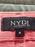 NYDJ Color Block Pink Jeans Size 6 - photo 4