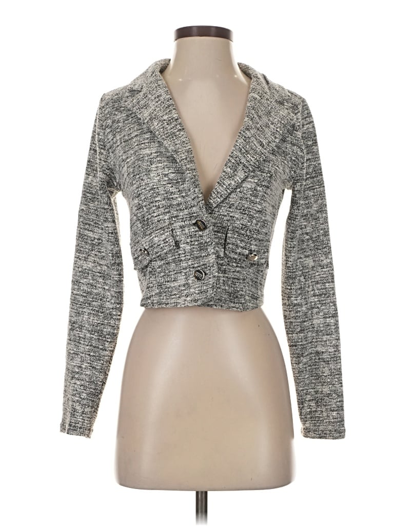 Pre-owned Madden Nyc Blazer Jacket In Gray