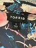 Torrid Floral Black Long Sleeve Blouse Size 1X Plus (1) - photo 7