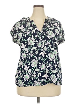 Lane Bryant Short Sleeve Blouse