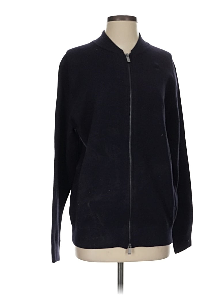 Pre-owned Elie Tahari Cardigan Sweater In Black