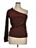 Just Brown Long Sleeve Top Size L - photo 1