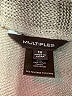 MULTIPLES 100% Acrylic Brown Poncho Size 1X - photo 7