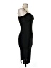 Bozzolo Solid Black Cocktail Dress Size M - photo 4