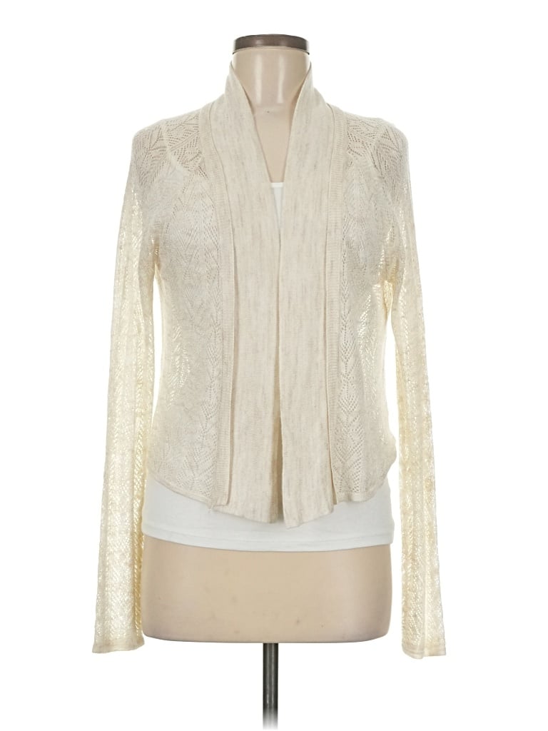 Pre-owned Cyrus Cardigan Sweater In White