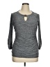 AB Studio Gray 3/4 Sleeve T-Shirt Size XL - photo 1