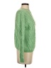 Topshop Solid Green Pullover Sweater Size 4 - photo 4