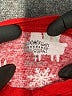 Target 100% Cotton Print Red Long Sleeve Onesie Size 3-6 mo - photo 3