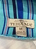 Tehama Stripes Blue Casual Skirt Size M - photo 4