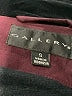 Gallery 100% Polyester Burgundy Coat Size S - photo 6