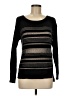 Rock & Republic Stripes Black Pullover Sweater Size M - photo 1