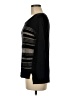 Rock & Republic Stripes Black Pullover Sweater Size M - photo 5