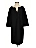 Unbranded Solid Black Casual Dress Size S (estimated) - photo 1
