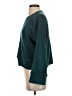 Double Zero Solid Teal Pullover Sweater Size S - photo 5