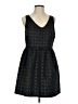 Collective Concepts Argyle Black Casual Dress Size S - photo 1