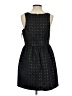 Collective Concepts Argyle Black Casual Dress Size S - photo 2