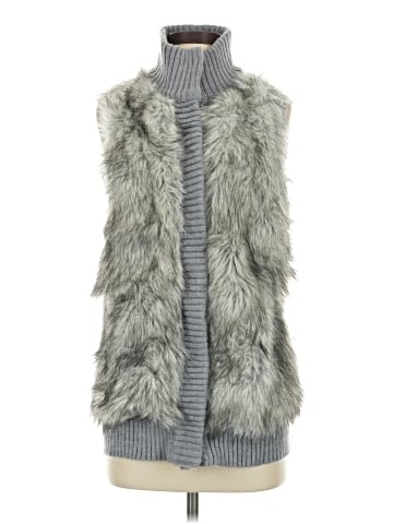 MICHAEL Michael Kors Faux Fur Vest (view 1)