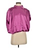 Entro 100% Polyester Purple 3/4 Sleeve Blouse Size S - photo 1