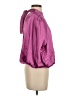 Entro 100% Polyester Purple 3/4 Sleeve Blouse Size S - photo 4