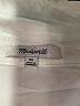 Madewell Solid Ivory Long Sleeve Button-Down Shirt Size XS - photo 7