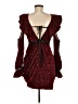 Self-Portrait Hearts Red Cocktail Dress Size 6 - photo 2