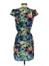 Jessica Simpson 100% Polyester Tropical Blue Cocktail Dress Size S - photo 2