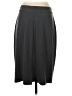 Susan Graver Solid Black Casual Skirt Size S - photo 2