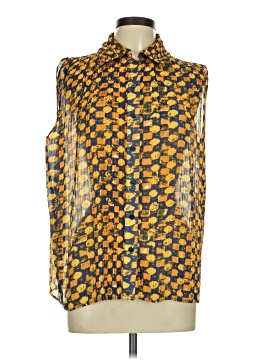 Adolfo Dominguez Sleeveless Button Down Shirt