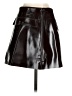 Commense Black Faux Leather Skirt Size S - photo 2