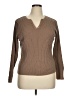 Jeanne Pierre Brown Pullover Sweater Size XL - photo 1