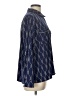 Sabrina Lauren Print Blue Long Sleeve Blouse Size L - photo 4