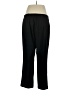 Natori 100% Polyester Solid Black Dress Pants Size XL - photo 2