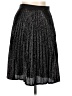 Joie 100% Polyester Metallic Silver Formal Skirt Size 12 - photo 1