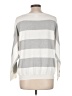 Liz Claiborne Stripes White Pullover Sweater Size L - photo 2