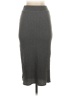 Wishlist Solid Gray Casual Skirt Size S - photo 2