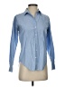 Everlane Blue Long Sleeve Button-Down Shirt Size 00 - photo 1