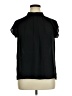 Fun2Fun 100% Polyester Black Short Sleeve Blouse Size XL - photo 1