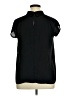 Fun2Fun 100% Polyester Black Short Sleeve Blouse Size XL - photo 2