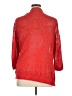 Kim Rogers 100% Cotton Red Cardigan Size XL - photo 2
